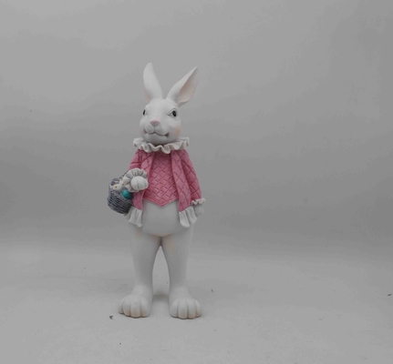 Resin animal statues ,  rabbit statues, Easter Bunny,  polyresin garden animals