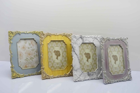 Distressed Metallic Accents, Timeless Vintage Aesthetic, Retail & Dropshipping Available gold picture frame