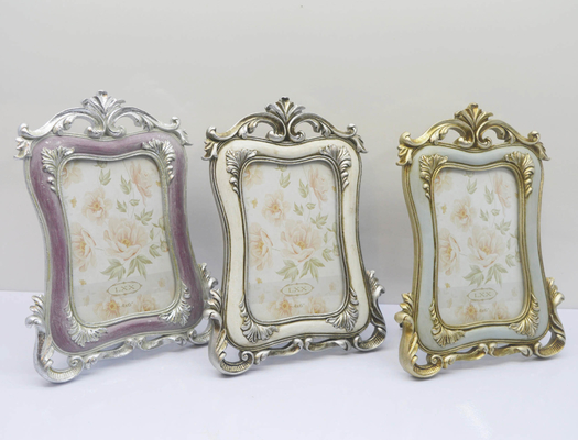 Each durable resin frame is both a functional display and a beautiful decor piece small picture frame