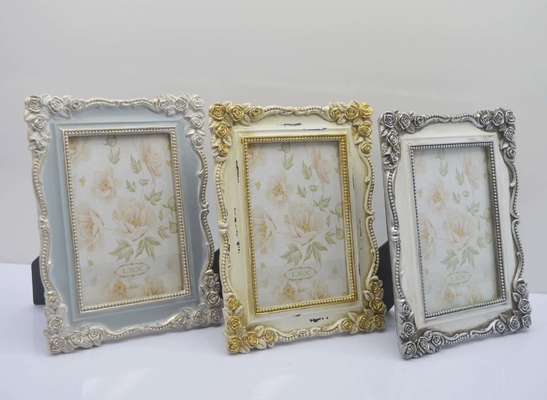 Handcrafted Antique-style Frame | Factory Direct Supply | European Luxury Display Stand | Artisanal Light-luxury Frame