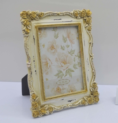 Handcrafted Antique-style Frame | Factory Direct Supply | European Luxury Display Stand | Artisanal Light-luxury Frame