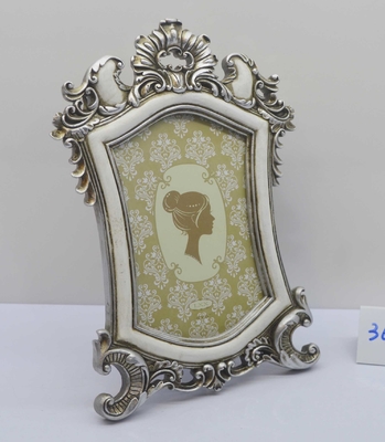 Handmade Vintage Display Frame | Palace-style Embossed Photo Stand | Photography Prop & Home Decor