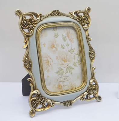 Custom Gold Handmade Picture Frame | Artistic Photo Stand | Livingroom/Bedroom Decor Wholesale
