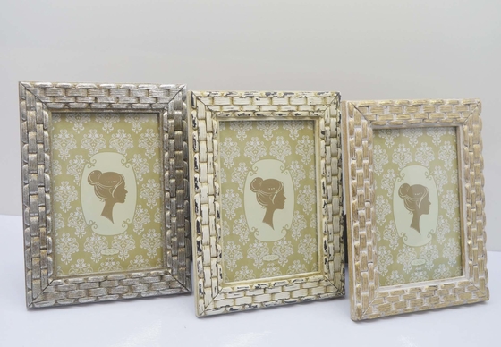 "Bestseller Resin Frame 100K+ Sold" – 4×6 Inch Golden Tabletop Frame, Waterproof & Shatterproof, Must-Have Home Decor