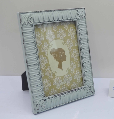 4×6 Inch Palace-Style Embossed Picture Frame with Anti-Yellowing Coating - Elegant Home Decoration