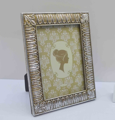 4×6 Inch Palace-Style Embossed Picture Frame with Anti-Yellowing Coating - Elegant Home Decoration