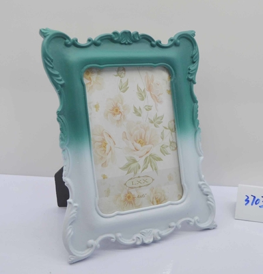 Handmade 4×6 Inch Vintage Photo Stand with Ornate Carvings - Personalized Anniversary Gift