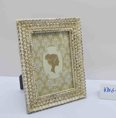 4×6 Inch Handcrafted Vintage Photo Stand with Beveled Edge - Wedding Portrait Display small picture frame