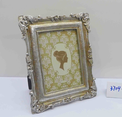 4×6 Inch Handmade Photo Frame with 99% UV-Resistant & Anti-Fog Coating - European Relief Art Display for Humid Climates