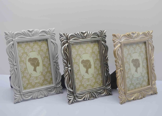 4×6 Inch Reinforced Handmade Frame with 2mm Impact-Resistant Edges - Shatterproof Embossed Decor
