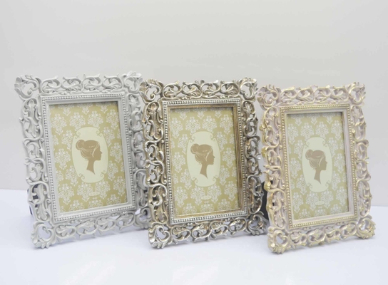 4×6 Inch Waterproof Handcrafted Frame with IP55 Rating - Outdoor Garden Wedding Display gold picture frame