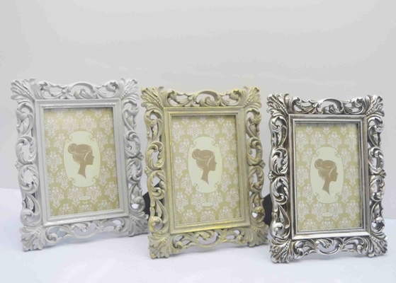 4×6 Inch ECO-Certified Vintage Frame with Plant-Based Resin - Safe Wedding Memory Keeper