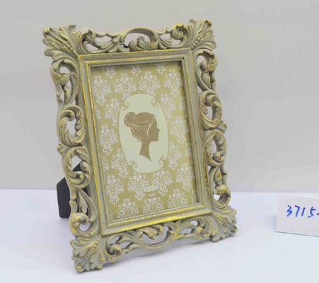 4×6 Inch ECO-Certified Vintage Frame with Plant-Based Resin - Safe Wedding Memory Keeper