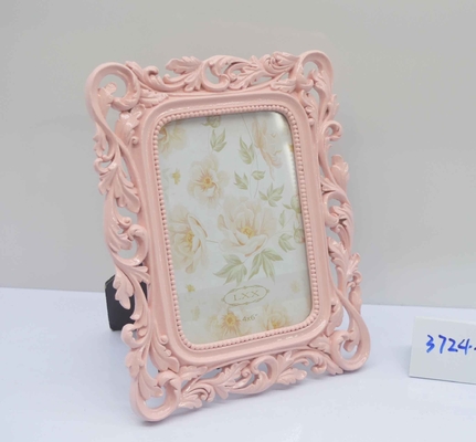 4×6 Inch Crackle-finish Resin Frame - Vintage Photography Collector's Item