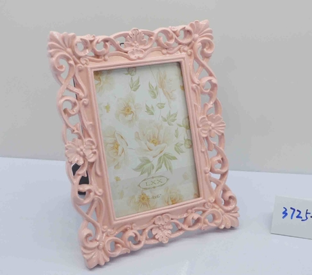 4×6 Inch Ornate Resin Frame with Gilded Foliage - Boudoir Vanity Display