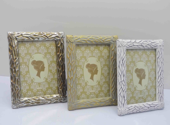 4×6 Inch Color-block Resin Frame with Ethnic Patterns - Eclectic Wall Art