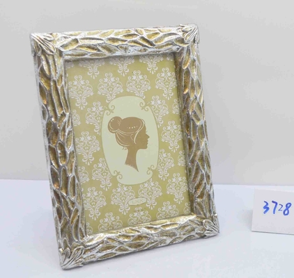 4×6 Inch Color-block Resin Frame with Ethnic Patterns - Eclectic Wall Art
