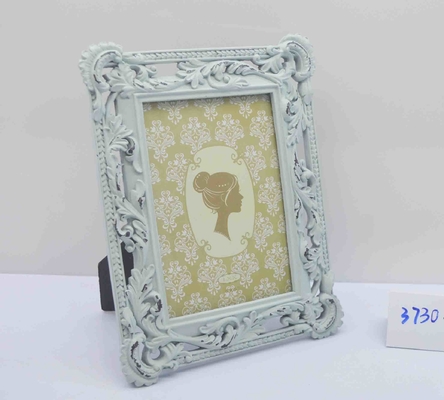 4×6 Inch Heirloom-quality Resin Frame with Intertwined Rings Carving - Cherished Ceremony Display