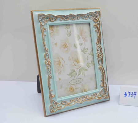 4×6 Inch Age-number Resin Frame with Confetti Encapsulation - Celebration Time Capsule