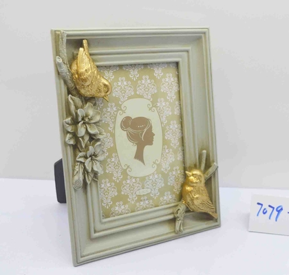 4×6 Inch Bestie Code Resin Frame with Secret Message Compartment - Friendship Token