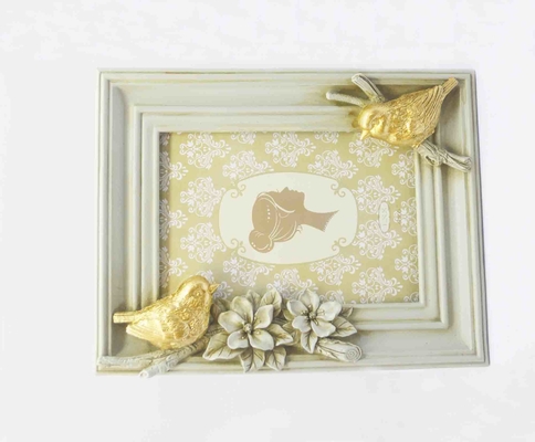 4×6 Inch Bestie Code Resin Frame with Secret Message Compartment - Friendship Token