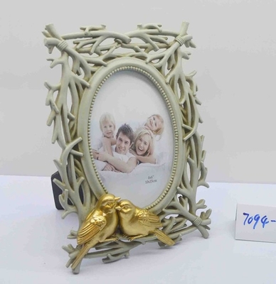 4×6 Inch Bestie Code Resin Frame with Secret Message Compartment - Friendship Token