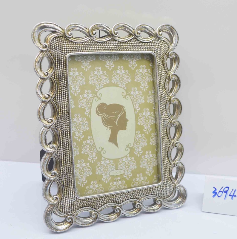 "Resin Frame as Creative Gift" – 4×6 Inch Vintage Gold Tabletop Frame, Wedding/Anniversary/Birthday Gift for Her, Elegant Gift Box
