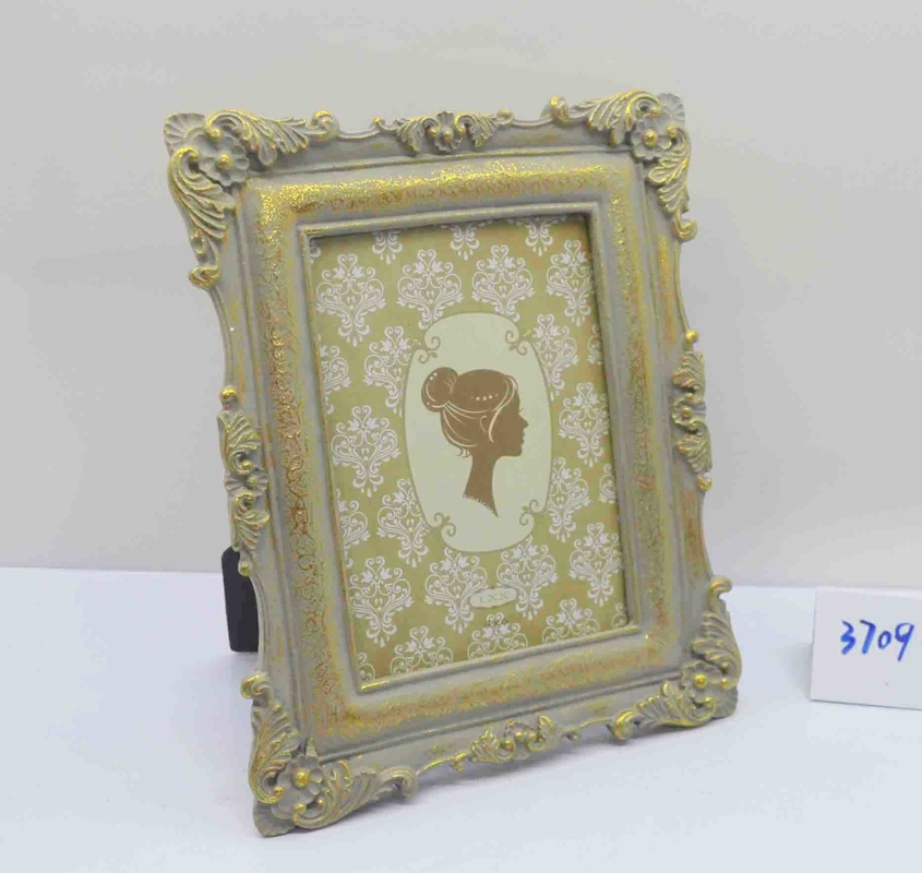 4×6 Inch Handmade Photo Frame with 99% UV-Resistant & Anti-Fog Coating - European Relief Art Display for Humid Climates