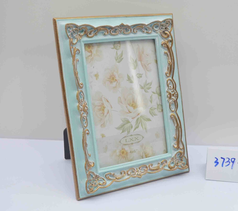 4×6 Inch Age-number Resin Frame with Confetti Encapsulation - Celebration Time Capsule